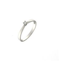Ringe Mirco Visconti Dame Solitario in Weißgold Diamante 0.04 Ct GS58 - GS58